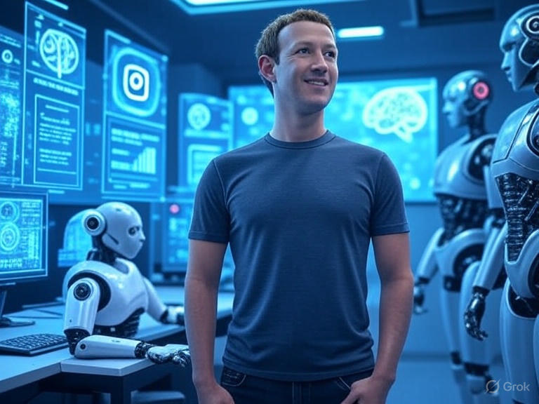 Mark Zuckerberg, Meta wants to make advanced AI tools — even “superintelligence” — available to everyday users.
